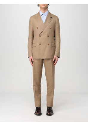 Suit LARDINI Men color Brown