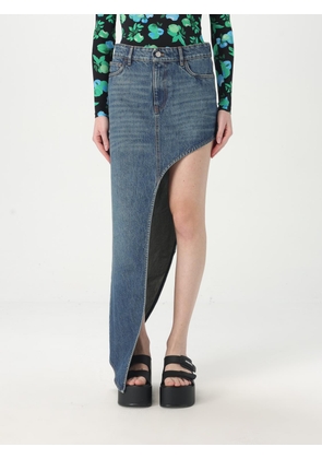 Skirt COPERNI Woman color Denim