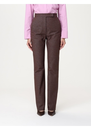 Pants MAX MARA Woman color Brown