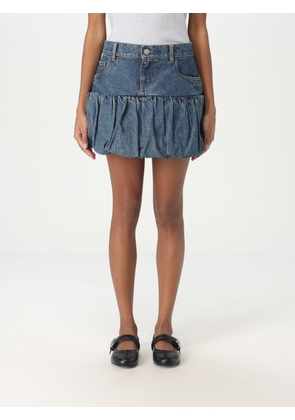 Skirt COPERNI Woman color Denim
