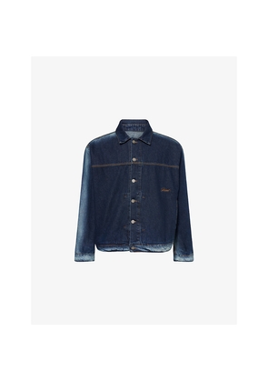 Mens Rassvet Shadow Wash Denim Jacket