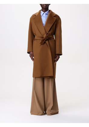 Coat MAX MARA Woman color Brown