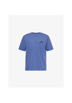 Mens Patagonia '73 Skyline Brand-Print Cotton-Jersey T-Shirt
