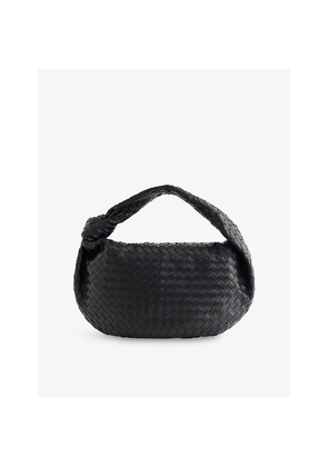 Womens Bottega Veneta Medium Jodie Leather Top-Handle Bag