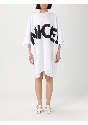 Dress MOSCHINO COUTURE Woman color White