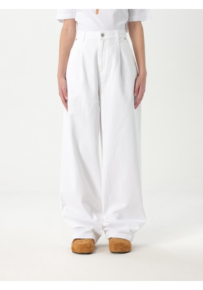 Jeans MOSCHINO COUTURE Woman color White