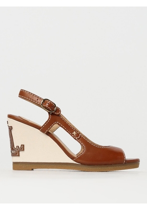 Heeled Sandal LAUREN RALPH LAUREN Woman color Leather