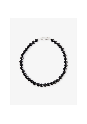 Womens Lie Studio The Mary 925 Sterling-Silver and Carnelian Stone Necklace