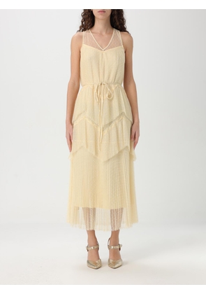 Dress TWINSET Woman color Ivory