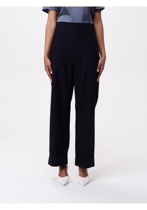 Pants MAX MARA Woman color Blue