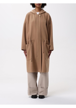 Coat MAX MARA Woman color Camel