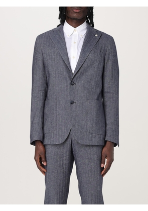 Jacket MANUEL RITZ Men color Blue