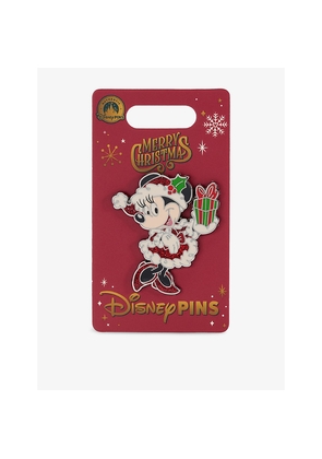 The Disney Store At Selfridges Christmas Minnie Metal Pin Badge