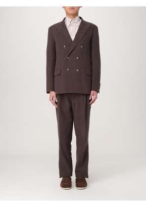 Suit BRUNELLO CUCINELLI Men color Brown