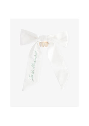 Gigi & Olive Classic Bridal Silk Bow
