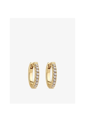Womens Sif Jakobs Alba Piccolo 14ct Yellow-Gold and 0.09ct Lab-Grown Diamond Single Earring