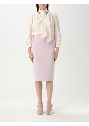 Dress ELISABETTA FRANCHI Woman color Butter