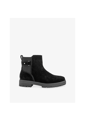 Womens TOMS Astrid Suede Ankle Boots