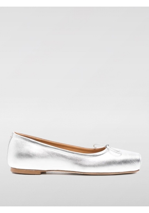 Ballet Flat AEYDE Woman color Silver