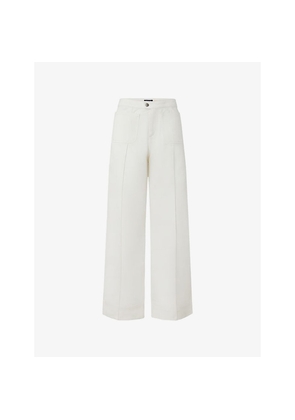 Womens Soeur Harry Straight-Leg High-Rise Jeans