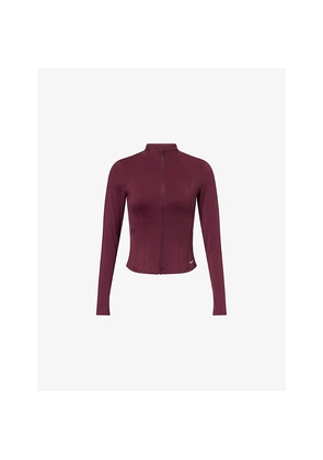 Womens We Are Tala Dayflex Zip-Up Stretch-Woven Sports Jacket