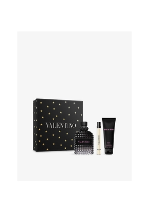 Womens Valentino Beauty Born In Roma Uomo Eau De Parfum and Shower Gel Gift Set