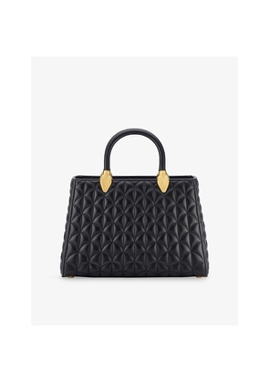 Womens Bvlgari Serpentine Day Duo Leather Top Handle Bag