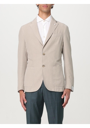 Jacket LUIGI BIANCHI Men color Beige