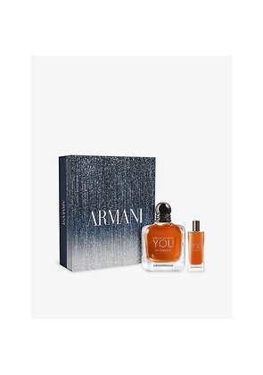 Giorgio Armani Stronger With You Intensely Eau De Parfum Set