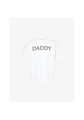 Mens Thames Daddy Text-Print Cotton-Jersey T-Shirt