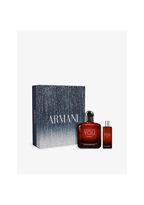 Giorgio Armani Stronger With You Eau De Parfum Set