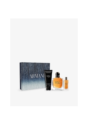Giorgio Armani Stronger With You Eau De Toilette and Shower Gel Gift Set