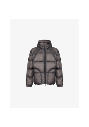 Mens Represent Translucent Hooded Shell Jacket