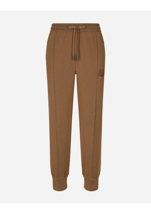Dolce & Gabbana Wool Jogging Pants - Man Pants And Shorts Beige 48