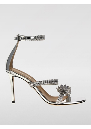 Heeled Sandal MACH & MACH Woman color Silver