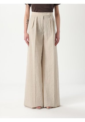 Pants MAX MARA Woman color Beige