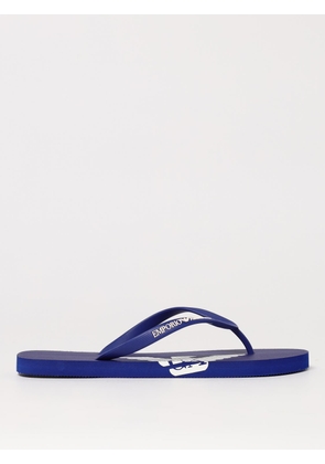 Sandals EMPORIO ARMANI SWIMWEAR Men color Royal Blue