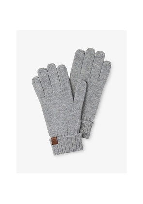 Womens Mulberry Cashmere Knitted Gloves