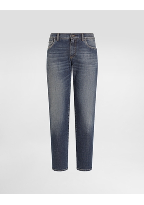 Dolce & Gabbana Pantalone - Man Denim Multi-colored Cotton 48