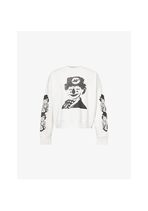 Mens Basketcase Merrymaker Graphic-Print Cotton-Jersey Sweatshirts