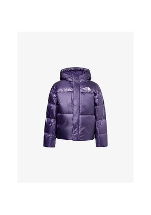 Mens The North Face Pertex Hooded Shell-Down Jacket