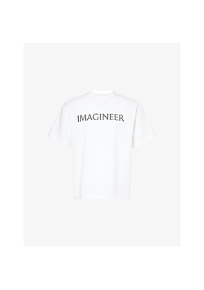 Mens Thames Imagineer Text-Print Cotton-Jersey T-Shirt