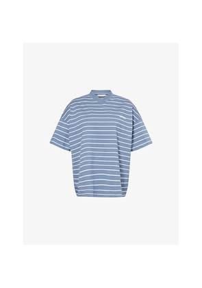 Womens Sisters & Seekers Striped V-Neck Cotton-Jersey T-Shirt