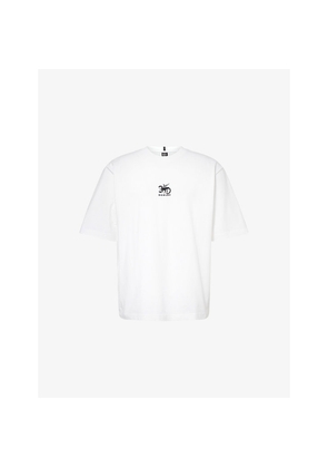 Mens Oakley Futurescape Short-Sleeve Cotton T-Shirt