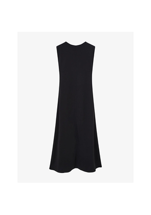 Womens Joseph Neva Comfort Cady Stretch-Woven Maxi Dress