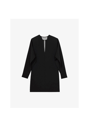 Womens Reiss x Atelier Lula Sheer-Back Woven Mini Dress