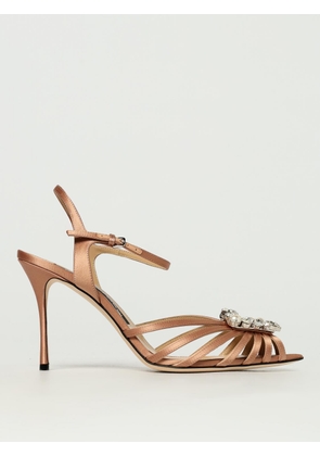 Heeled Sandal SERGIO ROSSI Woman color Nude