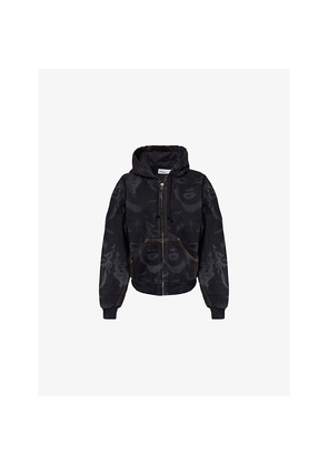 Womens Vaquera Marilyn Hooded Denim Jacket