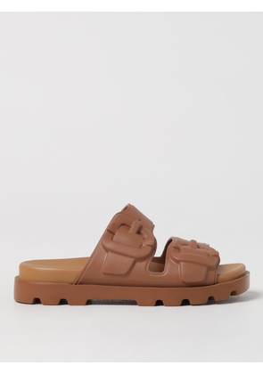 Flat Sandal CAMPER Woman color Brown