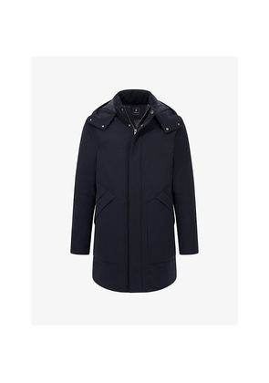 Mens Boggi Milano Padded Regular-Fit Nylon Parka